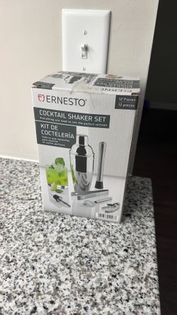 12 pieces cocktail shaker set new