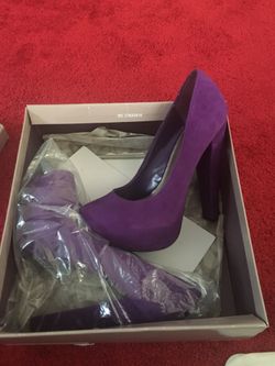 Purple heels