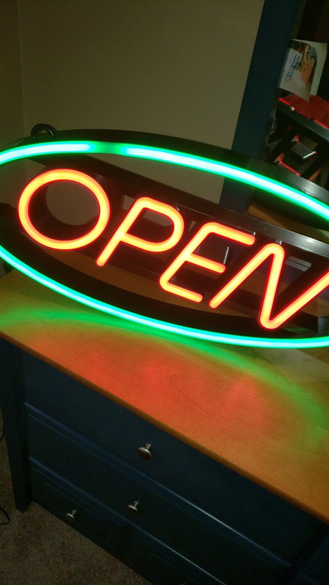 Open sign for business