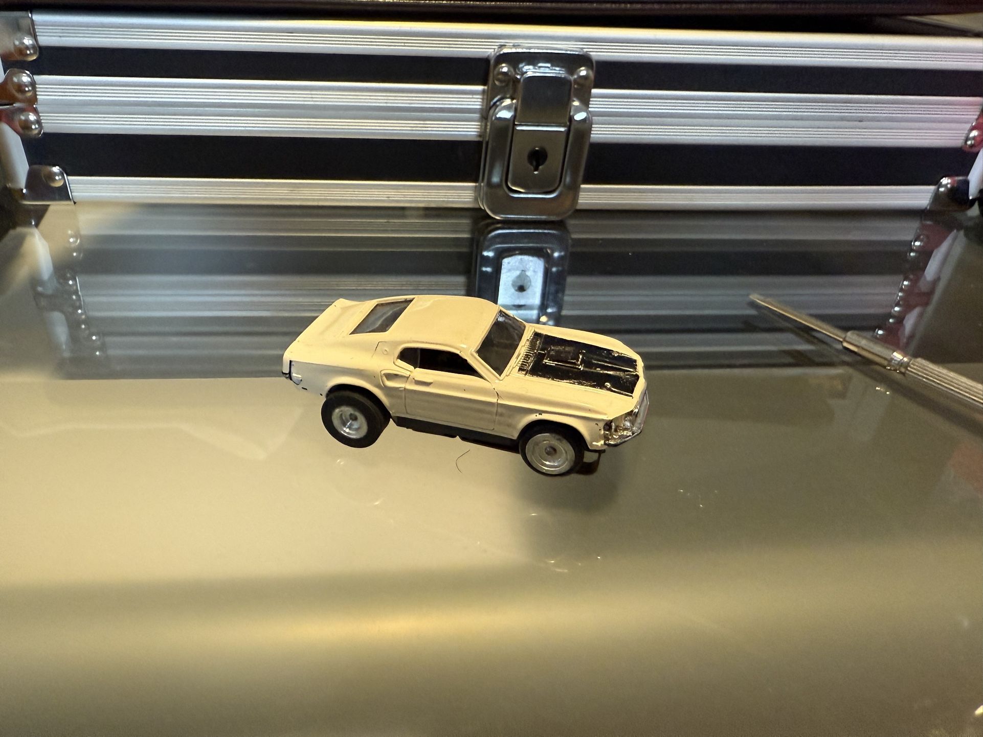 Aurora Slot Car , Mach, one