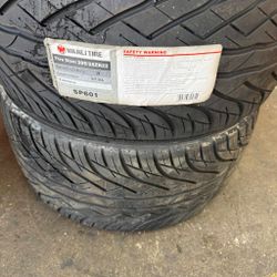 Wanli 295/25R22 Performance Tire – Sporty Look & Reliable Road Grip