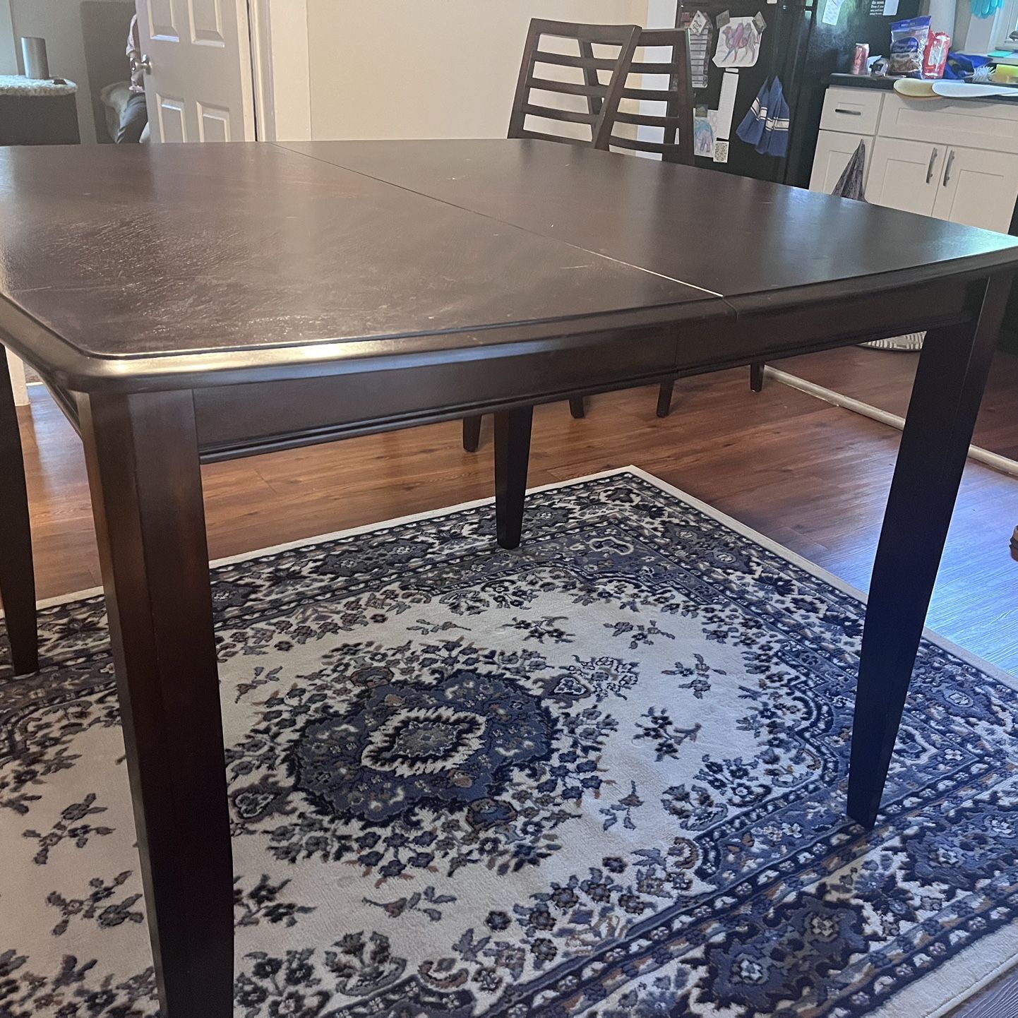 Brown Kitchen Table