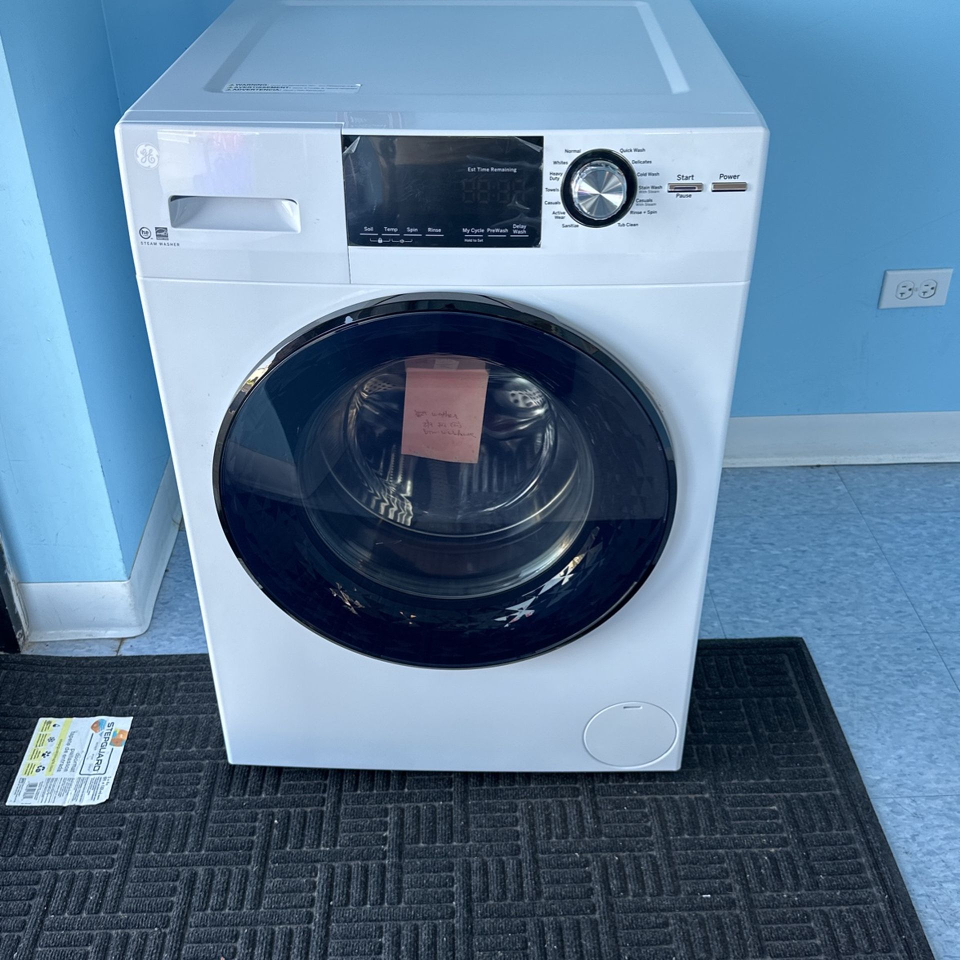 GE 2.4 Cu Ft Washer