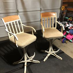 Tall Cushion Swivel Chairs