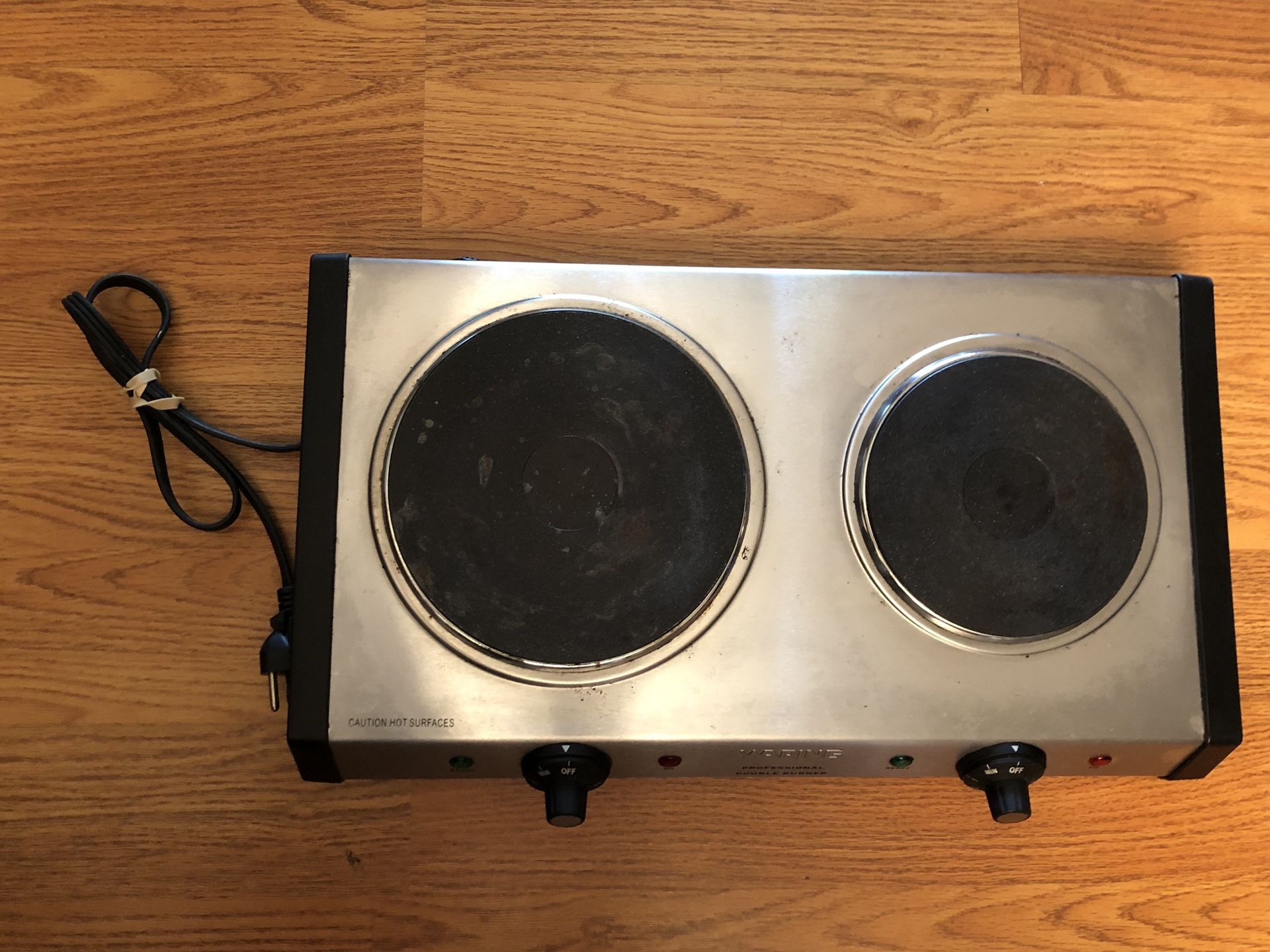 Waring cooktop double burner $50