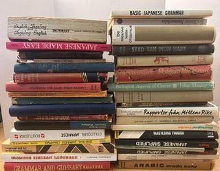 Language Books Lot – Japanese Chinese Arabic etc