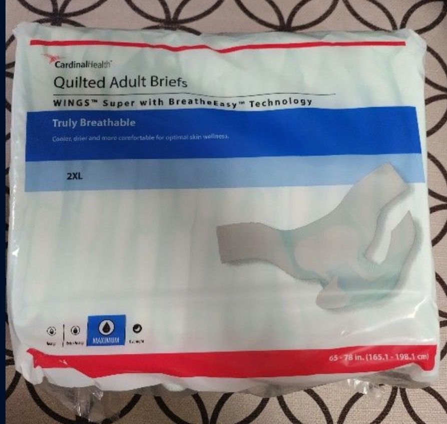 New Adult Diapers Cardinal Health
