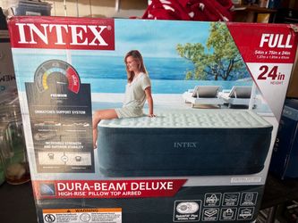 New full size self inflating air mattress