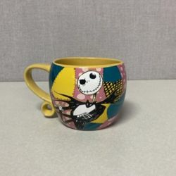 Disney The Nightmare Before Christmas Jack Skellington Sally 16 oz. Ceramic Mug