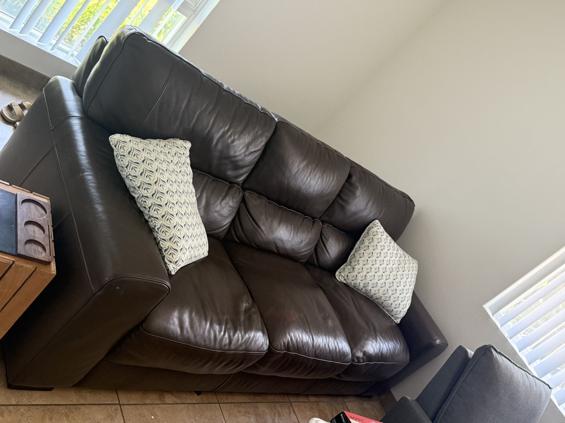 Brown Sofa