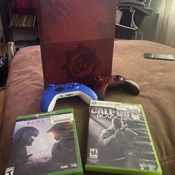 Xbox One S (gears Of War Edition) 
