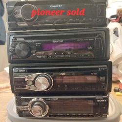 Car Stereos $40 Each Tested Good In My Car  Descriptions Below
