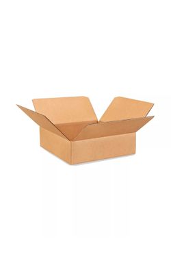 25 Corrugated Shipping boxes, 14” x 14” x 4”, NEW
