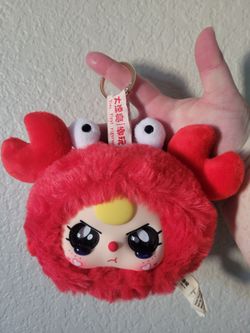 Plush/soft keychain