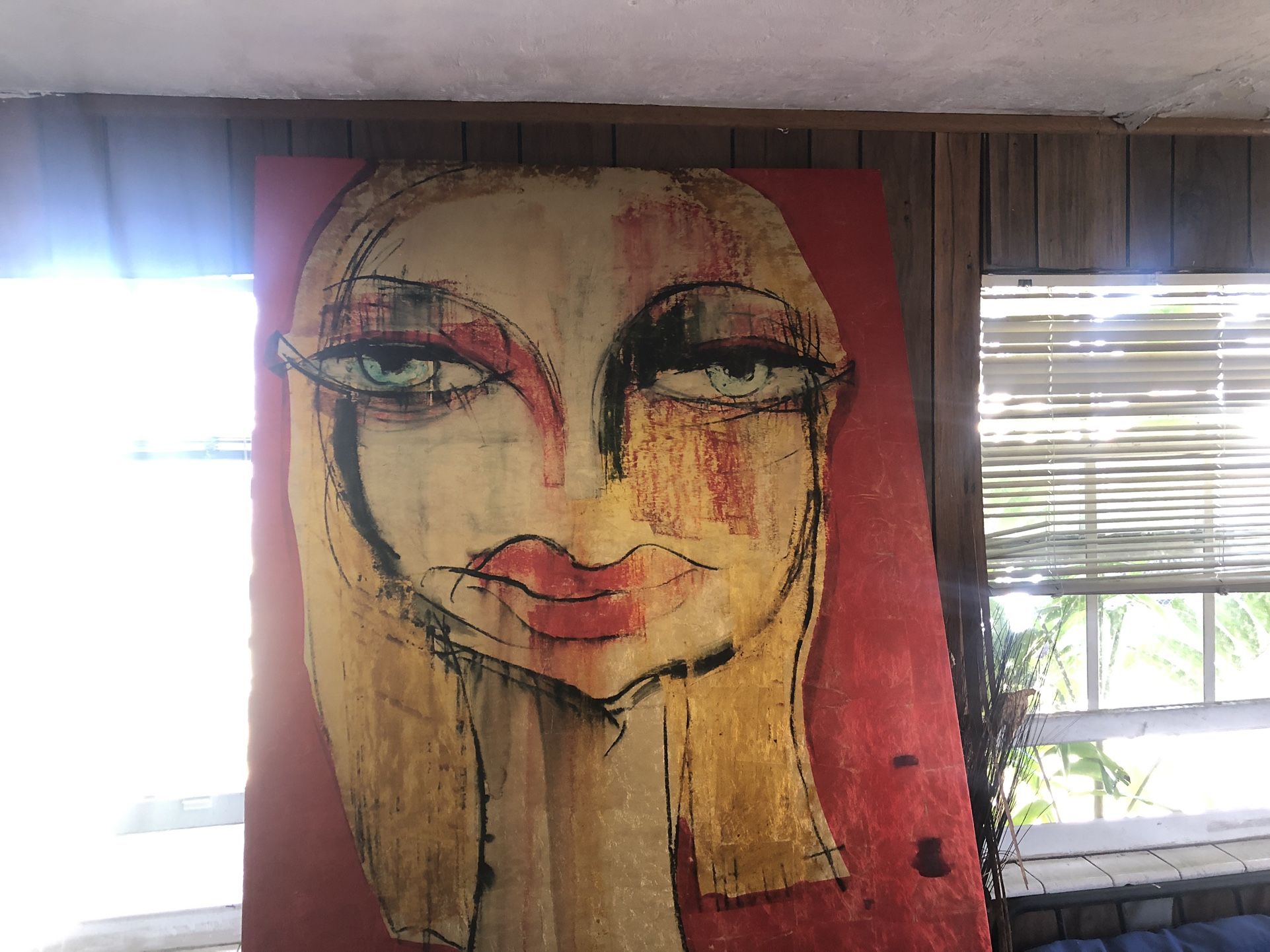 Painting By Empire Art Direct Women’s Stoic Expression 