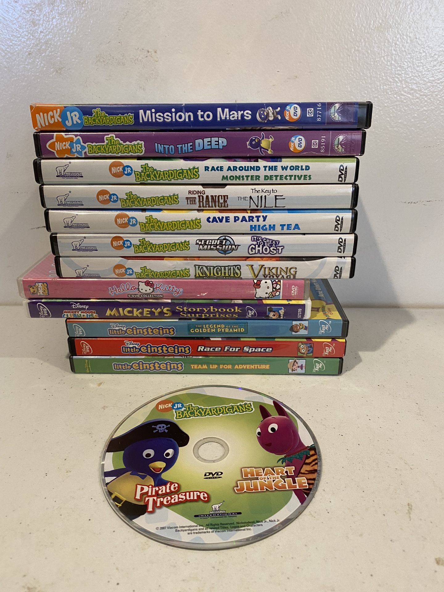 Backyardigans, Little Einsteins, Hello Kitty, Misc