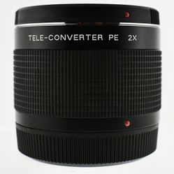 Zenza Bronica Teleconverter PE 2X lens w/ Lens Caps, JAPAN