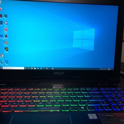 MSI Gaming laptop Never Move Great Condition