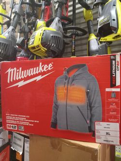 Milwaukee M12 Heated Hoddie,Size XL . Vest Only (No Battery And Charger Not Included) 