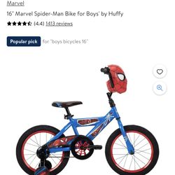 16” Spider Man bike 