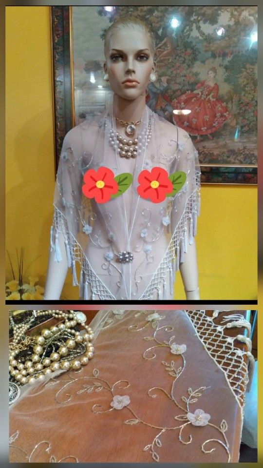 Beaded Shawl (Scarf)