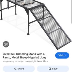 Oxphanor Metal Livestock Stand