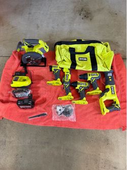 Ryobi ONE+ 18V Cordless 6-Tool Combo Kit