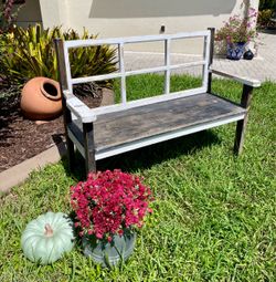 Rustic Garden Bench
