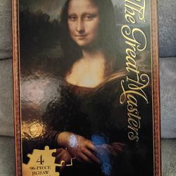 The Great Masters 4- 96 piece puzzle set.