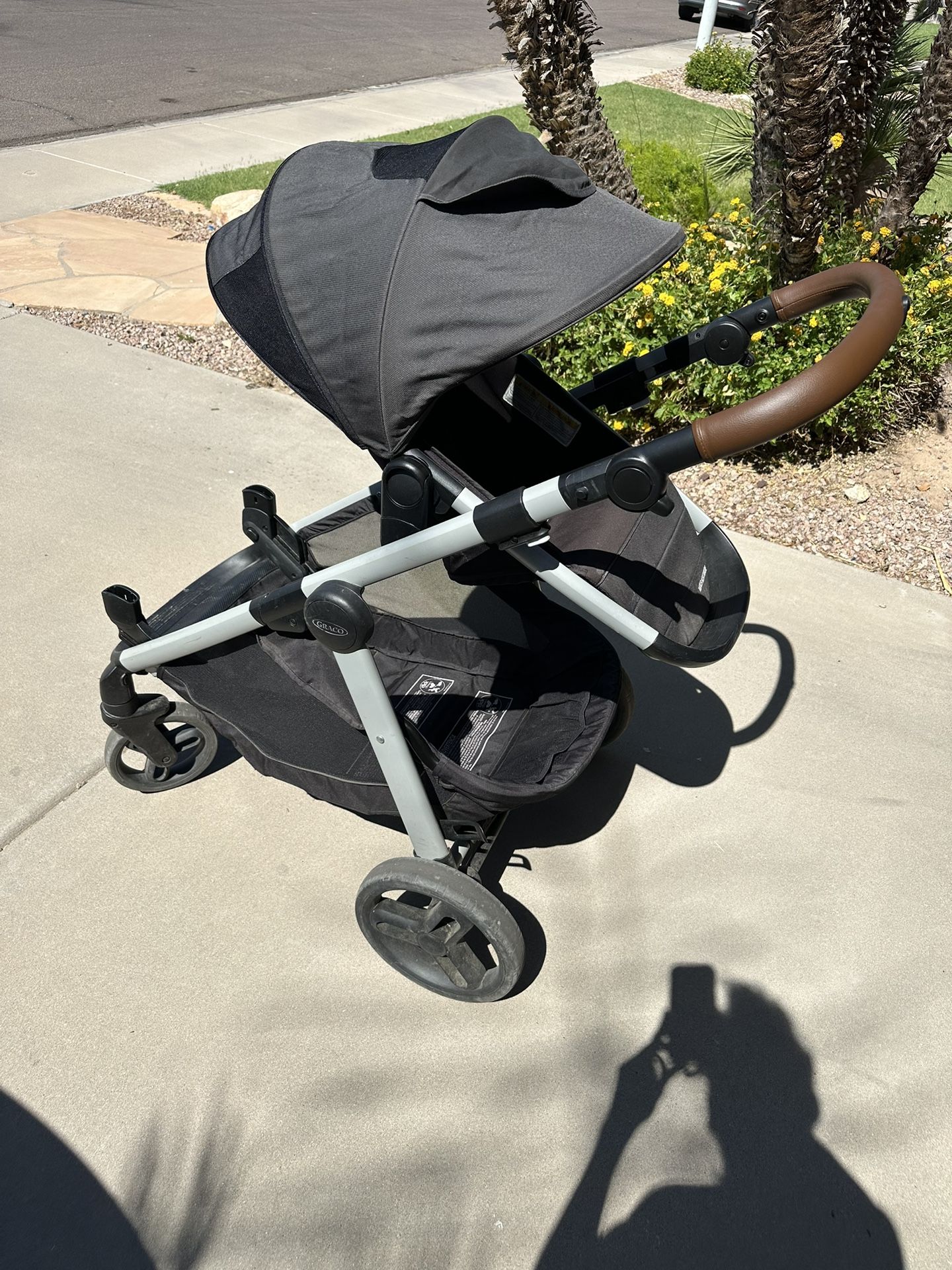 Graco Modes Nest2Grow Travel System, Ren with Expandable Double Stroller
