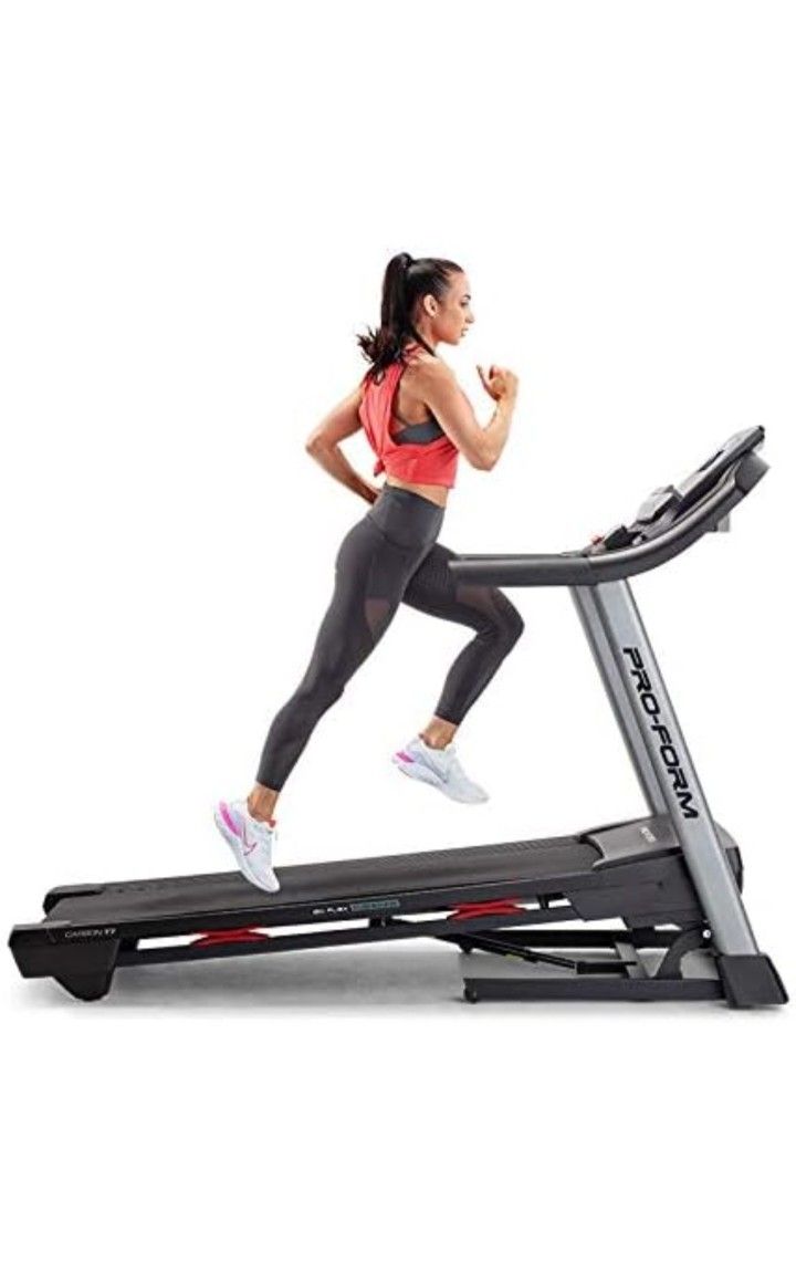 treadmill proform t7 with incline 7 inch touchscreen folding