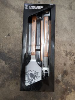 Penguins BBQ Set