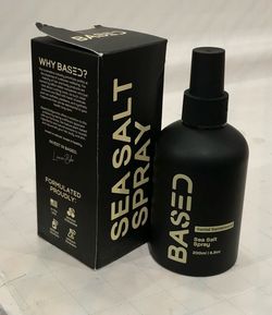 BASED Bodyworks Sea Salt Spray 6.8oz Matte Texture Volume Spray Men Women Natural Hold Non Toxic Hair Styling