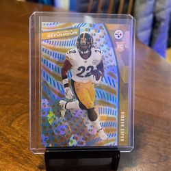 2021 Panini Chronicles Najee Harris Cubic Revolution Rookie RC /50 Steelers