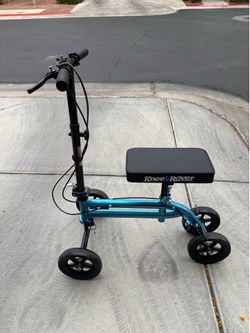 Knee Scooter by Knee Rover - Adjustable - Metallic Blue