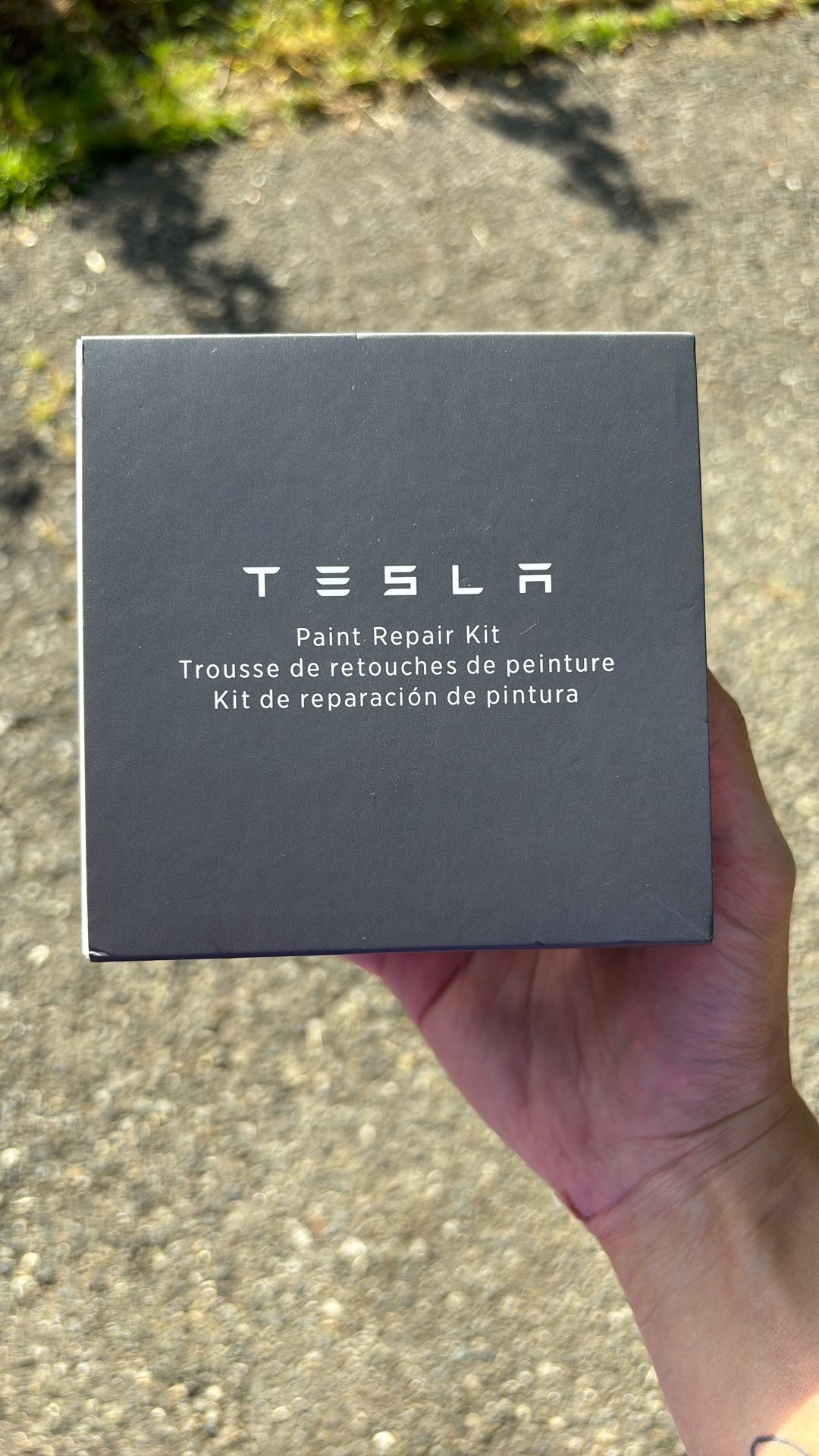 Tesla - Midnight Silver Metallic Paint Repair Kit 