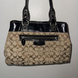 Coach Penelope Signature Tote Bag 