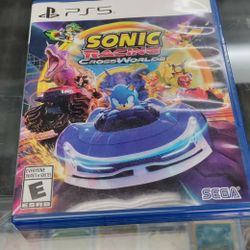 Sonic Racing Cross Worlds PS5 