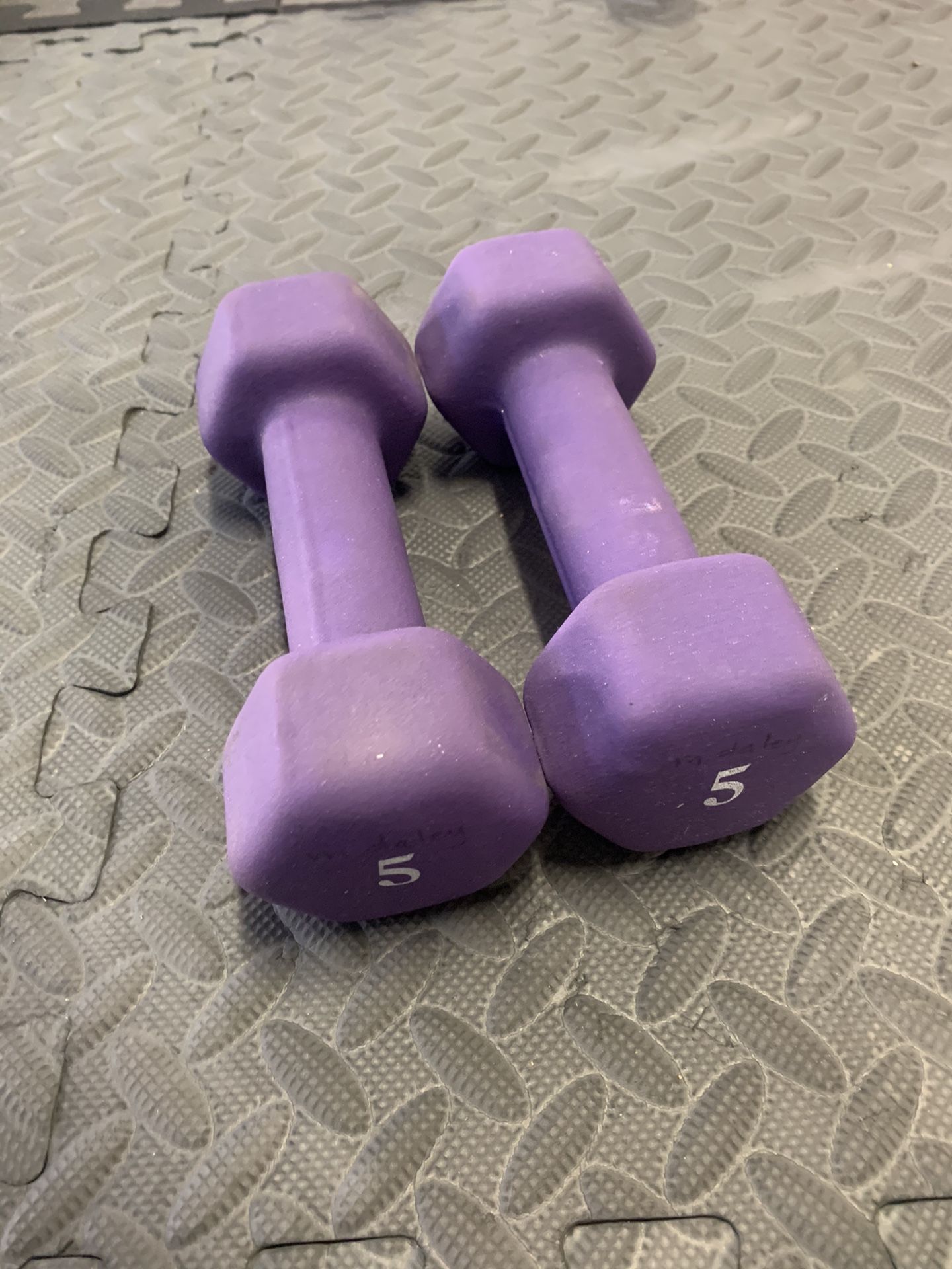 5 lb dumbbell set $20 OBO