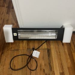 Wall-Mounted Infrared Electric Heater – 1500W | New