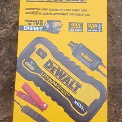 Dewalt 1600a Jump Box Jump Starter 
