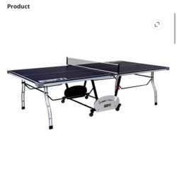 ESPN Ping Pong Tennis Table Black