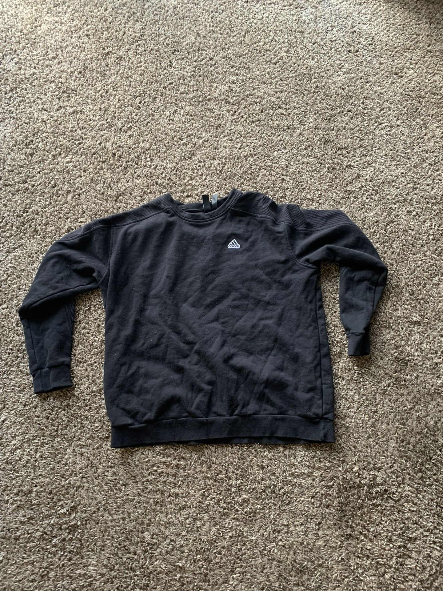 Adidas Black Sweatshirt Large