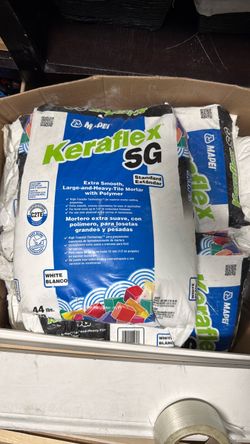 MAPEI Keraflex SG White Mortar – 44 lb Bags