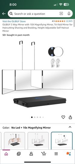 Brand New 3 Way Mirror 
