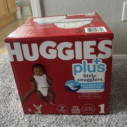 Huggies Diapers (size 1)