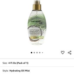 New OGX Coconut Oil Hydrating Mist