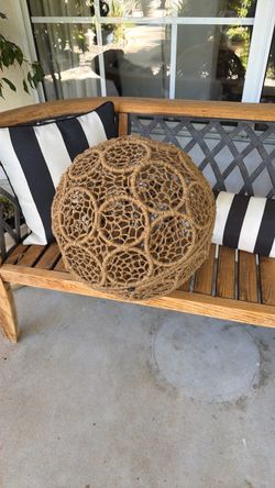 Macramé ball