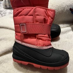 Toddler Girls Snow Boots Size 8c