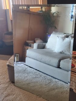 48" × 36" Beveled Large Mirror
